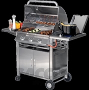 Immagine di BARBECUE GAS TEXAS 3 INOX MCZ 01694628