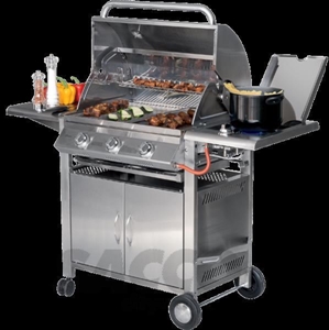 Immagine di BARBECUE GAS TEXAS 3 INOX MCZ 01694628