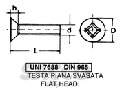 Immagine di 4X8 TPS INOX A2 7688 VITE **   02063768