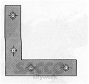 Immagine di PIASTRA GIUNZ. PIEGATA LEGNAME D.80/100 MM ACC. ZINCO+ A.R.C.         MTX 02151496