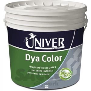 Immagine di PITTURA MURALE LAVABILE LT 14   COLORATO DYACOLOR                UNIVER 02245249