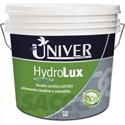 Immagine di SMALTO MURALE LUCIDO LT 4    COLORATO HYDRO LUX               UNIVER 02967356