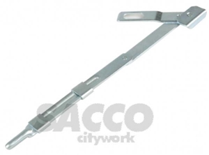 Immagine di PALETTO P/CANCELLO 410 MM450 ACCIAIO ZN IBFM 03889398