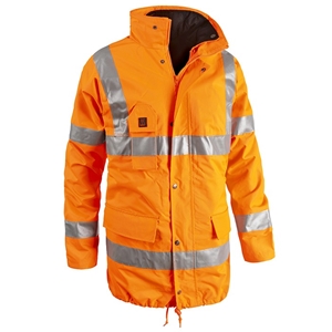 Immagine di GIACCA HV PARKA TRIPLO USO TG.3XL ARANCIO 2CAT EN ISO 20471 EN 343 SOCIM 04816997