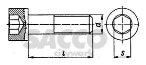 Immagine di 6X40 TCEI RIBASSATA GZ 8.8 UNI 9327 VITE  05466610