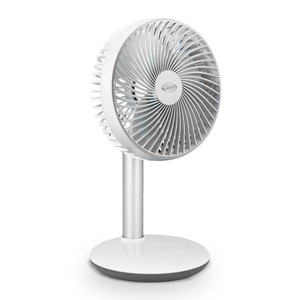 Immagine di VENTILATORE TAVOLO ORFEO BIANCO RICARICABILE              ARGO 05547036