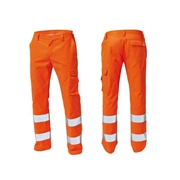 Immagine di PANTALONI HV COTONE TG.4XL ARANCIO 2CAT EN ISO 20471        SIGGI 05572625