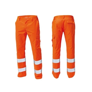 Immagine di PANTALONI HV COTONE TG.4XL ARANCIO 2CAT EN ISO 20471        SIGGI 05572625