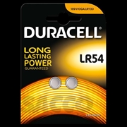 Immagine di PILA BOTTONE LR54 ALCALINA PZ 2  1,5V 189/191/V10GA/LR1130  DURACELL 02074009