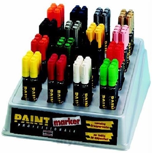 Immagine di PENNARELLO VERNICE PUNTA TONDA NERO       PZ 12 CP-12 PAINT MARKER  SNOWMAN VM 02157504