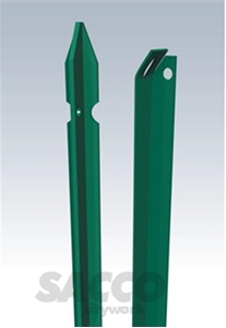 Immagine di COLLARE SINGOLO TUBOLINEA VERDE   Ø48 PZ6 C/VITI PLASTICATO           FB 05493821