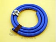 Immagine di TUBO GAS GPL C/2 FASCETTE MT 1,5 PVC AZZURRO UNI CIG 7140  IDRO 04264125