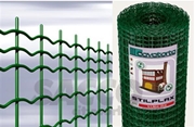 Immagine di RETE STILPLAX VERDE MM50,8X50,8 Ø3,3 H 102 MT 25 PLASTIC. CAVATORTA 04615125