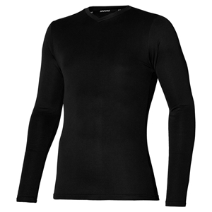 Immagine di MAGLIA TERMICA MANICA LUNGA TG.  S NERO UOMO                 BT MIZUNO 05569458