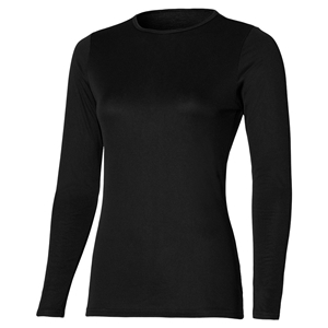 Immagine di MAGLIA TERMICA MANICA LUNGA TG.  M NERO DONNA                BT MIZUNO 05569649