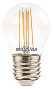 Immagine di LAMPADA LED SFERA G45 E27 FILAMENTO RT CHIARA PZ 4