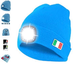 Immagine di BERRETTI A LED RIC.AZZURRI