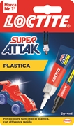 Immagine di COLLA S/ATTAK PLASTICA G2.+4ML