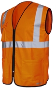 Immagine di GILET ZIP 1260 ARANCIO XL/XXL