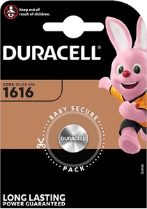 Immagine di PILE DURACELL 1616 LITIO   1PZ