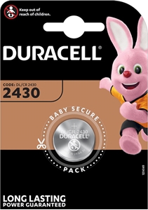 Immagine di PILE DURACELL 2430 LITIO   1PZ