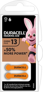 Immagine di PILE DURACELL DA  13       6PZ