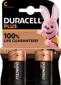 Immagine di PILE DURACELL MEZ.TORCIA C 2PZ