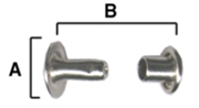 Immagine di RIVETTI NICHELATI 036