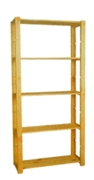 Immagine di SCAFFALI LEGNO 5P. 80X40