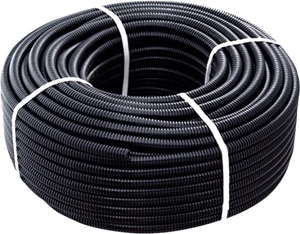 Immagine di TUBO CORRUGATO NERO MM.16X100M