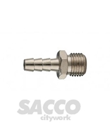 Immagine di ATTACCO PORTAGOMMA A RESCA 1/4" M  Ø6 10/E                       ANI 03014080