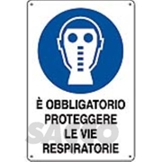 Immagine di SEGNALE OBBLIGO MM 300X200 PROTEGGERE VIE RESPIRATORIE 02834931