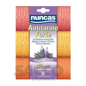 Immagine di ANTITARME FORTE 12 FOGLIETTI FRESCO LAVANDA          NUNCAS 00139748