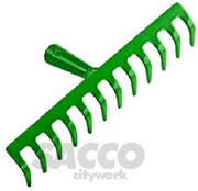 Immagine di RASTRELLO ACCIAIO S/MANICO 14 DENTI TRANCIATO-VERNICIATO BLINKY VM 00446976