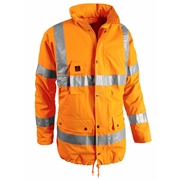 Immagine di GIACCA HV PARKA STOP TG. XL ARANCIO 2CAT EN ISO 20471 EN 343 SOCIM 00469067