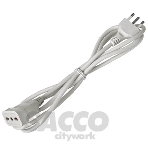 Immagine di PROLUNGA CAVO S.16A/P.16A MT10 3XØ1 W2000 BIANCO IP20         FAEG 00608008