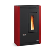 Immagine di STUFA PELLET LUISELLA 5.0 KW5,1 BORDEAUX EXTRAFLAME 00990387