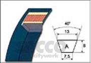 Immagine di CINGHIA TRAPEZOIDALE A41     MM 13X8  03539392