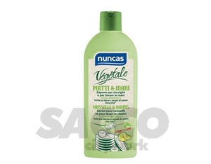 Immagine di DETERSIVO PIATTI/MANI VEGETALE ML 500  FLACONE GINGER MENTA            NUNCAS 00067492