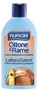 Immagine di DETERGENTE OTTONE & RAME ML 250  FLACONE CREMA LUCIDANTE         NUNCAS 03619339