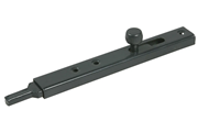 Immagine di CATENACCIO VERTICALE 11/A MM 300   TONDO AVVITARE PLASTICATO NERO  IBFM 03888940