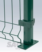 Immagine di PALO OTTAGONALE VERDE PALDECO H 1530 MM 45X45 PLASTIC. C/PIATTINA  CAVATORTA 04443797