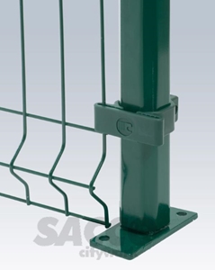 Immagine di PALO OTTAGONALE VERDE PALDECO H 1530 MM 45X45 PLASTIC. C/PIATTINA  CAVATORTA 04443797