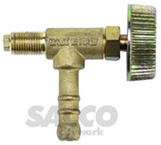 Immagine di FORNELLONE GAS 1 RUBINETTO MM 400X400 GHISA 4 PIEDI C/TERMOCOPPIA VM 03458921