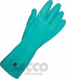 Immagine di GUANTO CHIMICO EUROCHEM N5520 TG. 9-L  ABS VERDE 3CAT 3101X TIPO B JKL 03461709